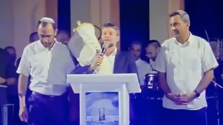 Бецалель Смотрич в Сдероте