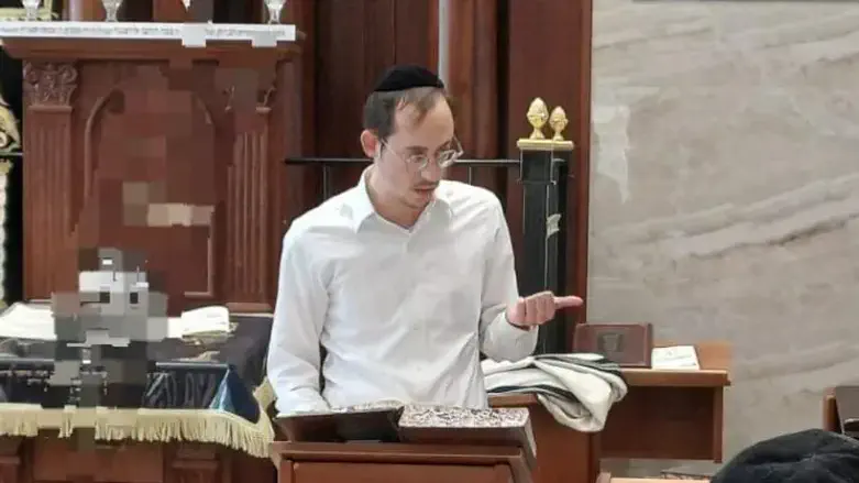 The infant's murdered father, Rabbi Alter Yisrael Matsner