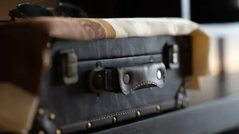 Suitcase. Illustration