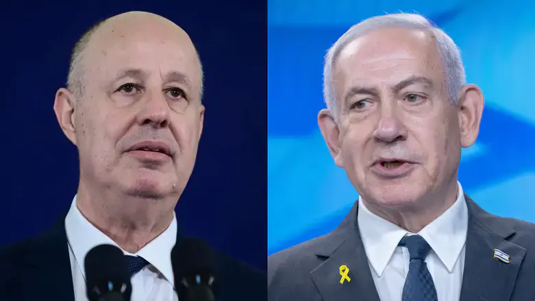 Биньямин Нетаньяху и Цахи Ханегби