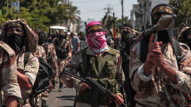 Боевики террористической группировки «Исламский джихад». Иллюстрация