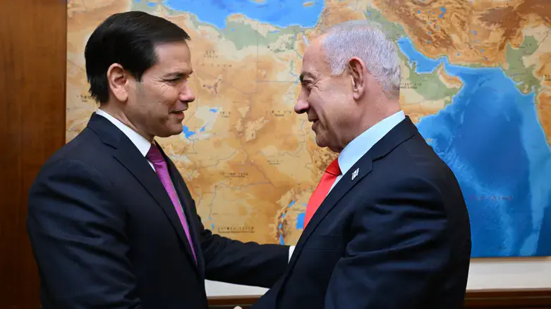 Marco Rubio and Benjamin Netanyahu