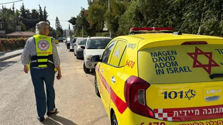 Улица в Зихрон-Яакове, где забыли девочку в машине