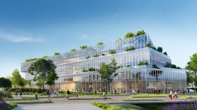 הדמיית המבנה החדש