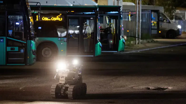 זירת איתור המטענים