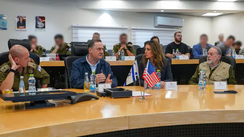 Israel Katz and Morgan Ortagus