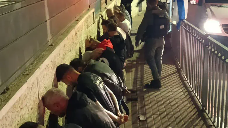 מעצר שב"חים בגבעת זאב