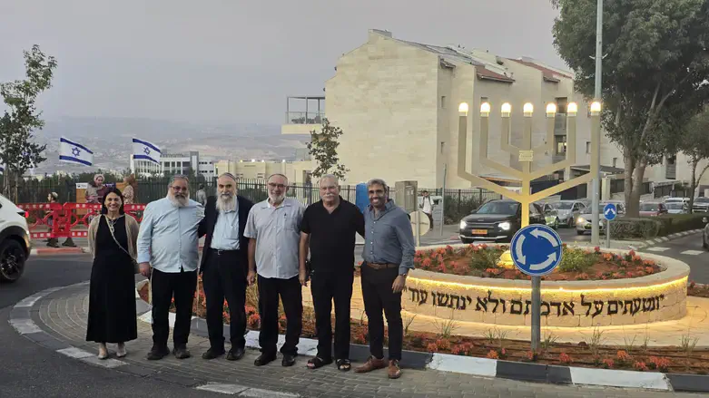 Торжественное открытие Меноры