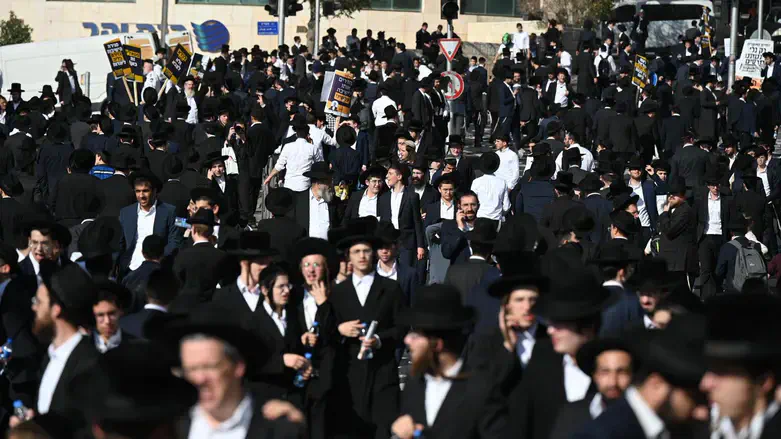 עצרת החרדים בירושלים