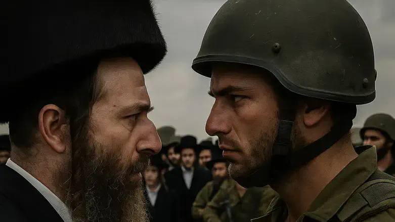 Haredim and IDF soldiers
