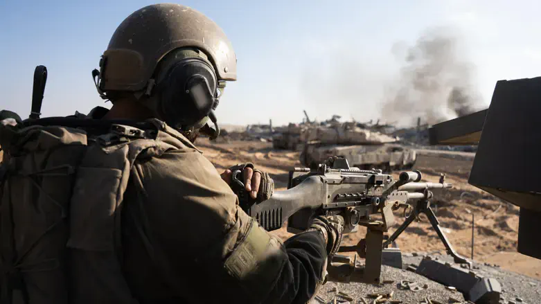 IDF soldier in Gaza