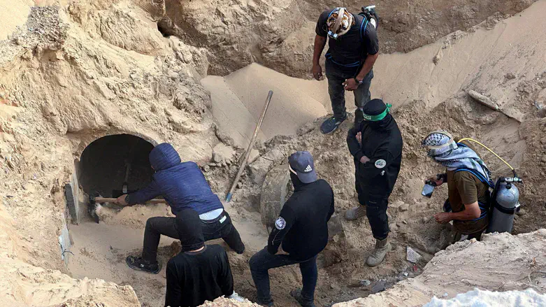 פעילות החמאס לאיתור חללים