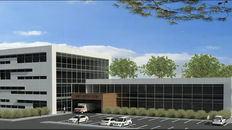 הדמיה של המרכז הרפואי החדש