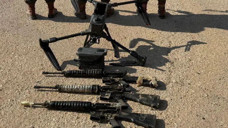 Оружие, переправленное с помощью дрона