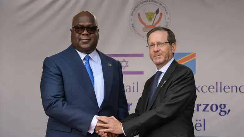 Ицхак Герцог и Феликс Чисекеди