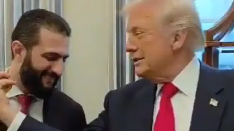 Дональд Трамп надушил Ахмеда аш-Шараа