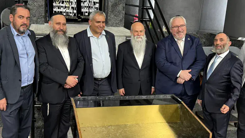 Министр Зеев Элькин в Днепре