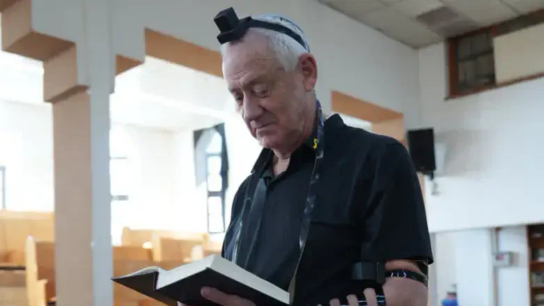 Бени Ганц в ешиве "Ор Эцион"