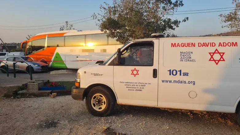 זירת התאונה