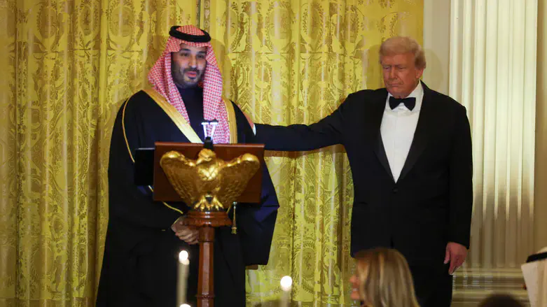 Donald Trump and Mohammed bin Salman