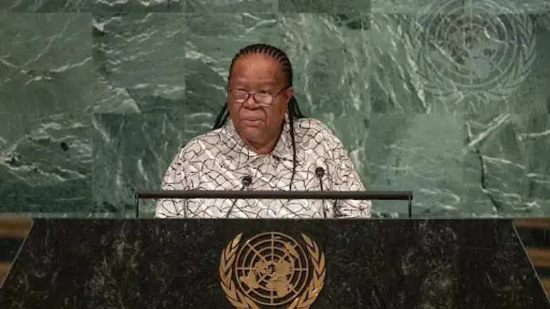 Naledi Pandor, S.A. Foreign Minister at UN