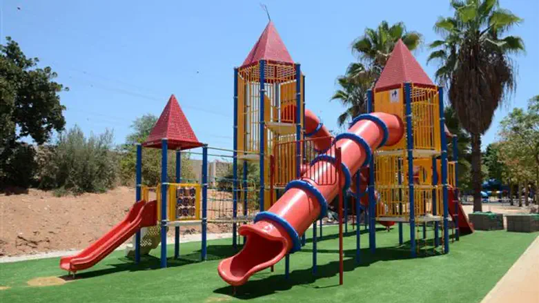 A playground in Bnei Brak