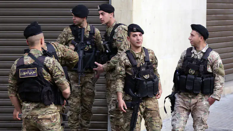 Lebanese military (illustrative)