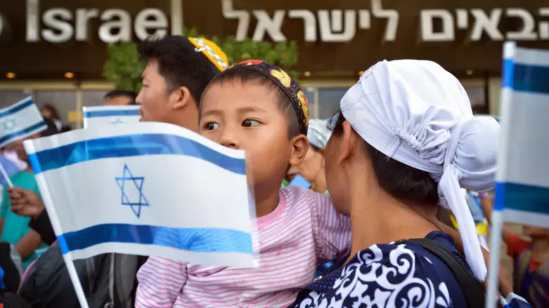 Репатриация Бней-Менаше в Израиль (архив)