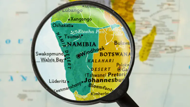 Намибия. Иллюстрация