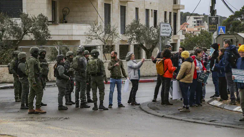 IDF forces at olive harvest, archive