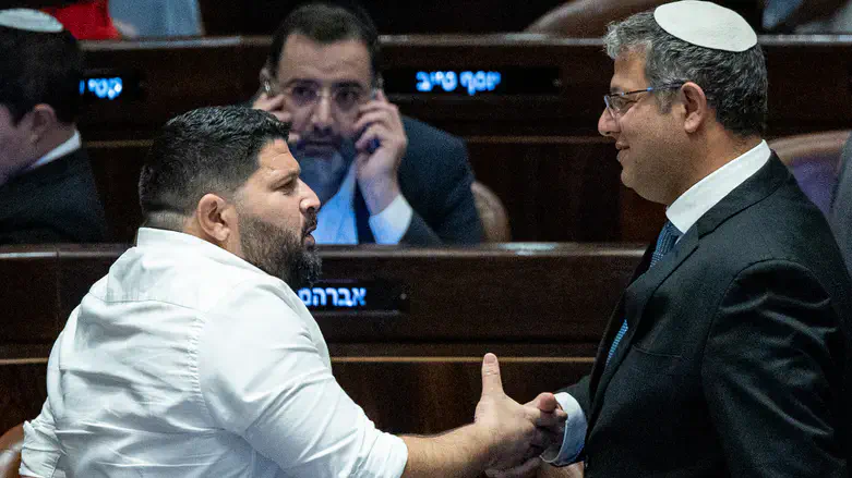 Cohen (L) and Ben-Gvir