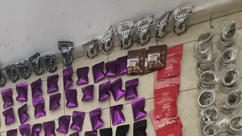 חלק מהסמים שנתפסו