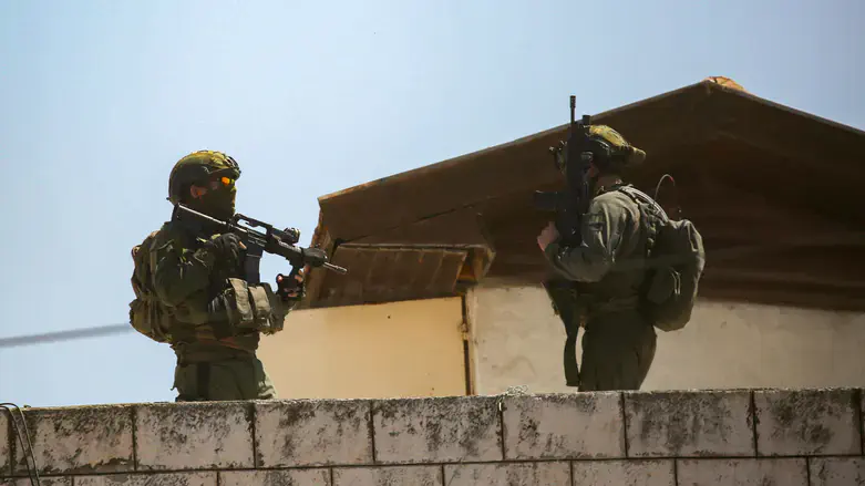 IDF soldiers in Jenin
