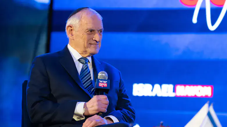 Malcolm Hoenlein at Israel Hayom Conference