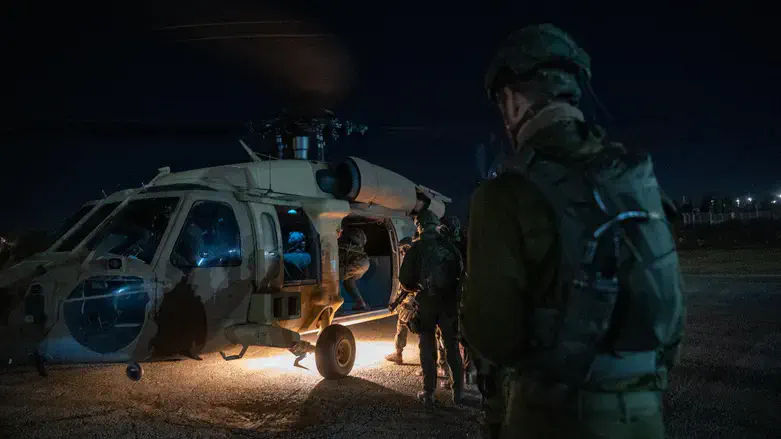 IDF troops in the field