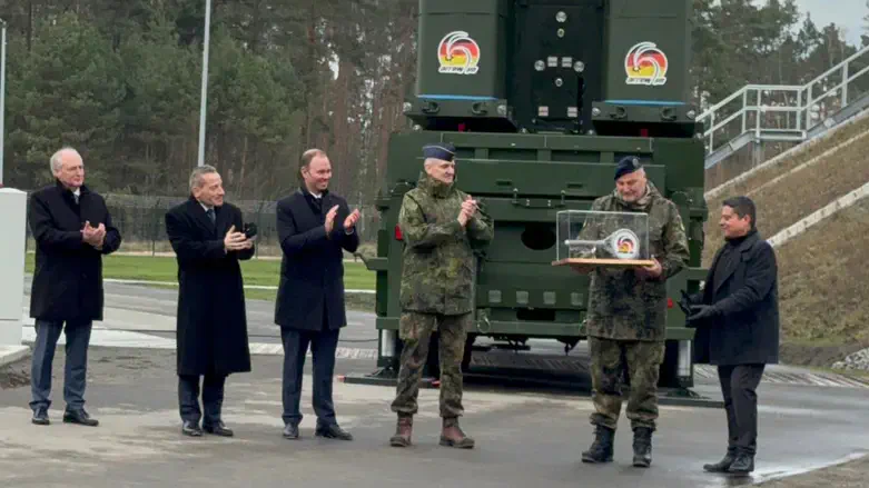the Arrow 3 ceremony in Germany