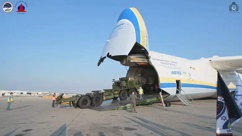 Delivery of Iron Dome Battery to the US Army