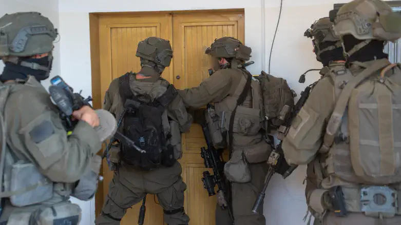 Бойцы ЦАХАЛа в Самарии