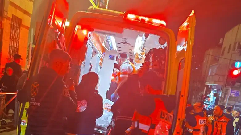 הפינוי לבית החולים