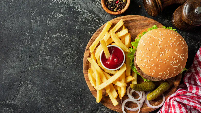 המבורגר. אילוסטרציה