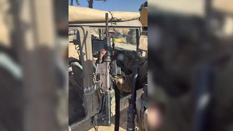 Найденное оружие Даниэля Переца (ז"ל)