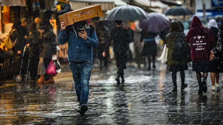 Дождь в Иерусалиме