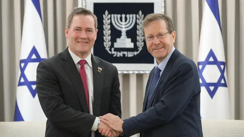 Amb. Waltz and President Herzog