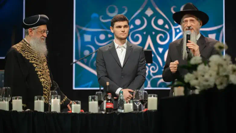 Maxim Herkin at an event in Russia