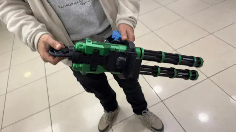 The air rifle which was caught