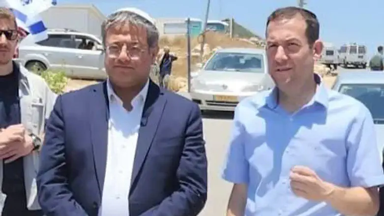 Йоси Даган и Итамар Бен-Гвир