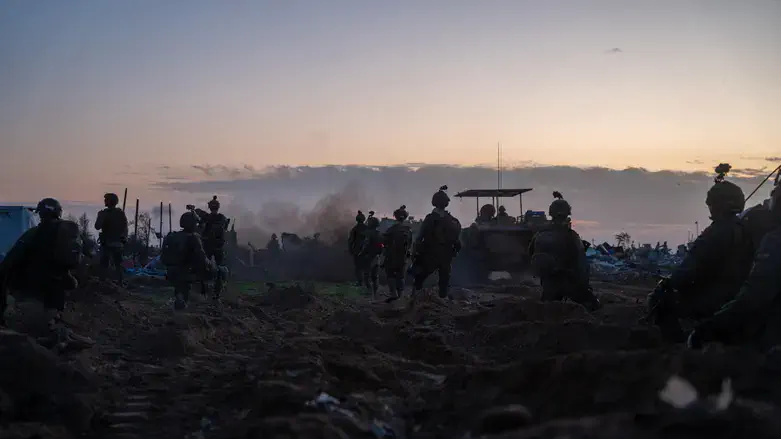 Kfir Brigade soldiers in Gaza