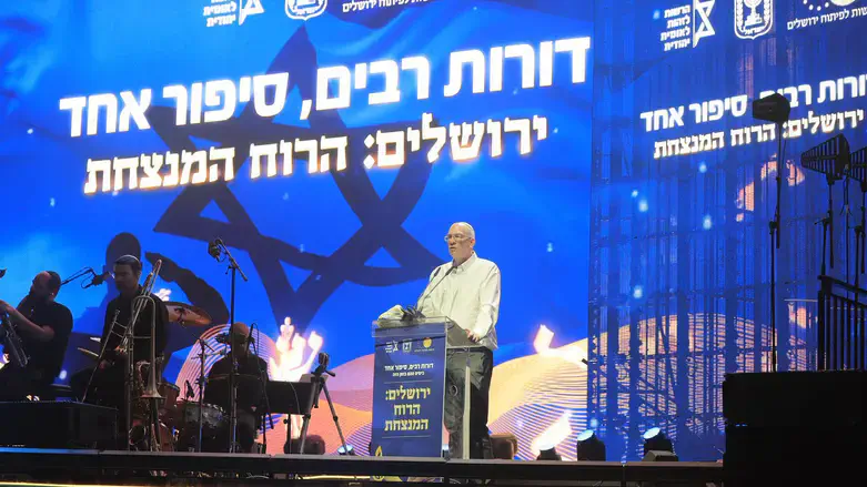 Нир Орбах на мероприятии в Иерусалиме