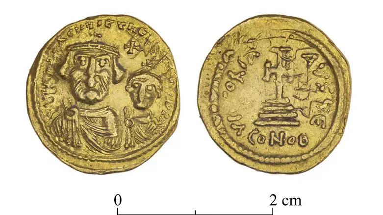 Byzantine coin found in Hyrcania