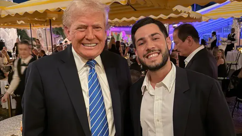 אלי-ה כהן עם טראמפ
